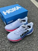 new 2023 Original Hoka One One ผู้ชาย Mach 5แข่งถนนรองเท้าวิ่ง Mach 5การดูดซึม Shock ที่มีน้ำหนักเบาระบายอากาศรองเท้าฝึกอบรม