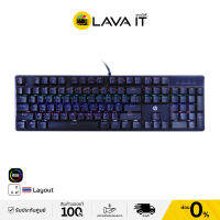 HP GK320 Gaming Mechanical Keyboard คีย์บอร์ดเกมมิ่ง กันน้ำและฝุ่น พร้อมเอฟเฟค RGB ✔รับประกัน 2 ปี By Lava IT