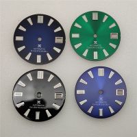 hot【DT】 NH35 Dial C3 28.5mm Faces for NH35A NH36 Movement Men Diving Wristwatch Accessories