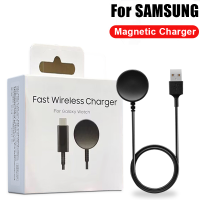 Original Wireless Watch Magnetic Fast Charger Cable สำหรับ Samsung Galaxy Classic 55Pro Classic 43 USB Type-C Smartwatch Charging