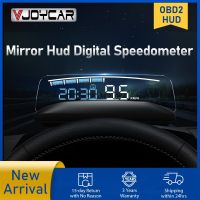 ﹍ Vjoycar 2022 Newest HUD Mirror M41 Plus Head Up Display OBD2 Speed Projector Water Temp. RPM KM/H MPH Voltage Car Accessories