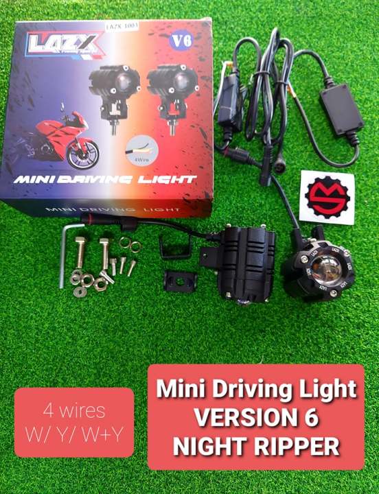 Mini driving light version 6 4 wires lazx | Lazada PH