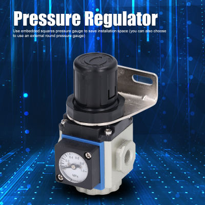 Air Compressors Regulator Valve อลูมิเนียมอัลลอยด์ Mini Pressure Regulators Kit สำหรับอุตสาหกรรม