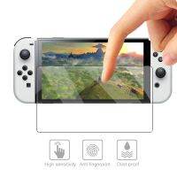 [Enjoy the small store] อุปกรณ์ป้องกันหน้าจอโฮสต์เกม2ชิ้นสำหรับ Nintendo Switch OLED Screen Protector Console Film Guard Gaming Accessories