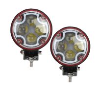 Marloo ไฟสปอตไลท์ Led สำหรับขับรถ12W 12V 12V ไฟรถออฟโร้ดตัดหมอกสำหรับไฟมอเตอร์ไซด์รถยนต์ออฟโรด4X4 4wd ใหม่2x