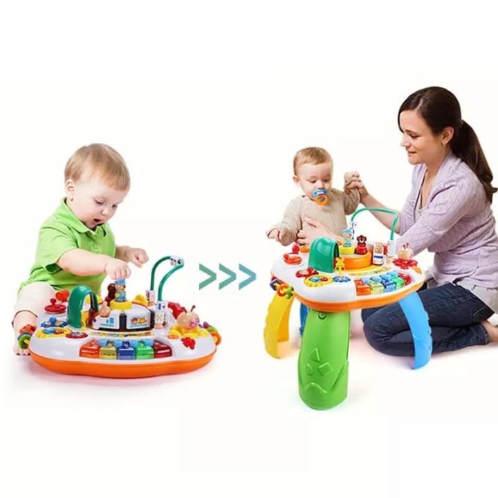 toykidsshop-โต๊ะกิจกรรมรถไฟ-train-activity-table-ของเล่นเด็กเสริมพัฒนาการ-มีเสียงเพลงภาษาอังกฤษ