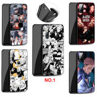 Casing หรับ OPPO A91 F15 A81 A92 A72 A52 A93 A94 Reno 2 2Z 2F 3 4 5 5K 6 4Z 6Z Lite Pro Plus A92S AN23 Jujutsu Kaisen Anime Pattern Phone เคสโทรศัพท์