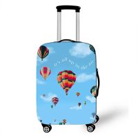 New Hot Air Balloon Logo Colour Graphics Pattern Suitcase Dust Waterproof Cover Unisex Pull Rod Box Protective Cover