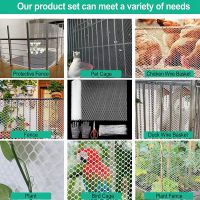 Reusable Plastic Chicken Wire Fence Mesh Durable Hexagonal Mesh DIY Project for Home Garden Courtyard