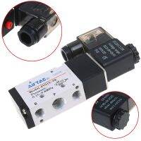 【hot】✾❂  1Pc New 5 Way 2 Position 1/4 Airtac Solenoid 4V210-08 DC24V