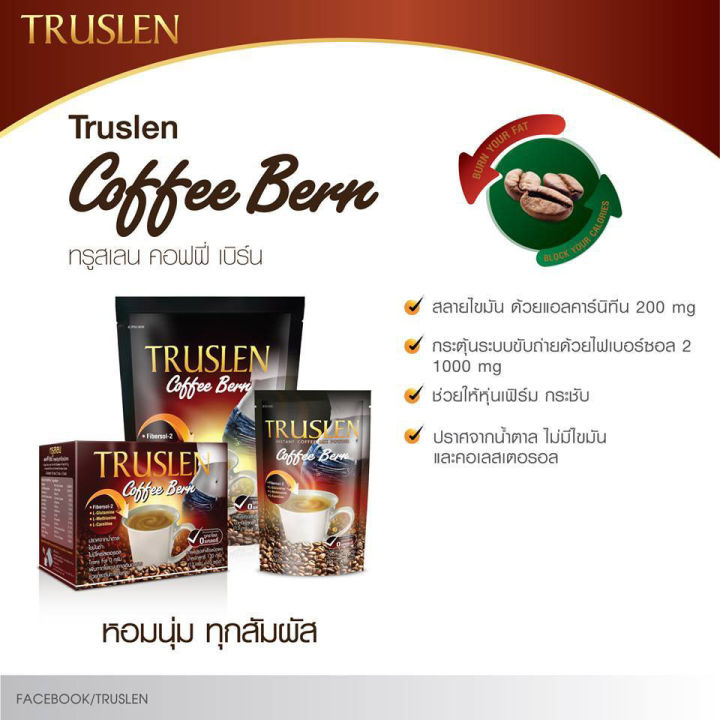 truslen-coffee-bern-ทรูสเลน-คอฟฟี่-เบิร์น-3-กล่อง-ช่วยในการเผาผลาญ