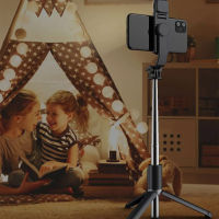 2021ใหม่4 In 1ไร้สายบลูทูธ S Elfie ติดกับขาตั้งกล้องพับ Monopods สากลสำหรับมาร์ทโฟนร้อน