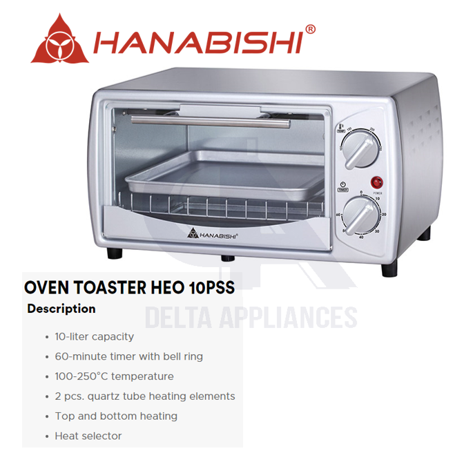 Hanabishi HEO 10PSS Oven Toaster Lazada PH