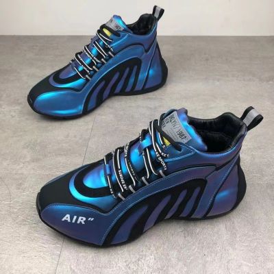 New Mens Sneakers Fashion Casual Mens Sports Running Training Shoes Classic Colorful Blue Comfortable Shoes For Men