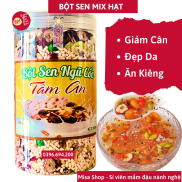 Hộp 500g Bột Củ Sen Ngũ Cốc Mix Hạt Dinh Dưỡng Tâm An Hỗ Trợ Giảm Cân