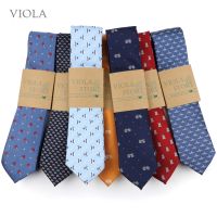 【hot】▩❁❈  Gravata guarda-chuva masculina guarda-chuva roupa de banho jacquard 6cm poliéster para negócios presente acessório