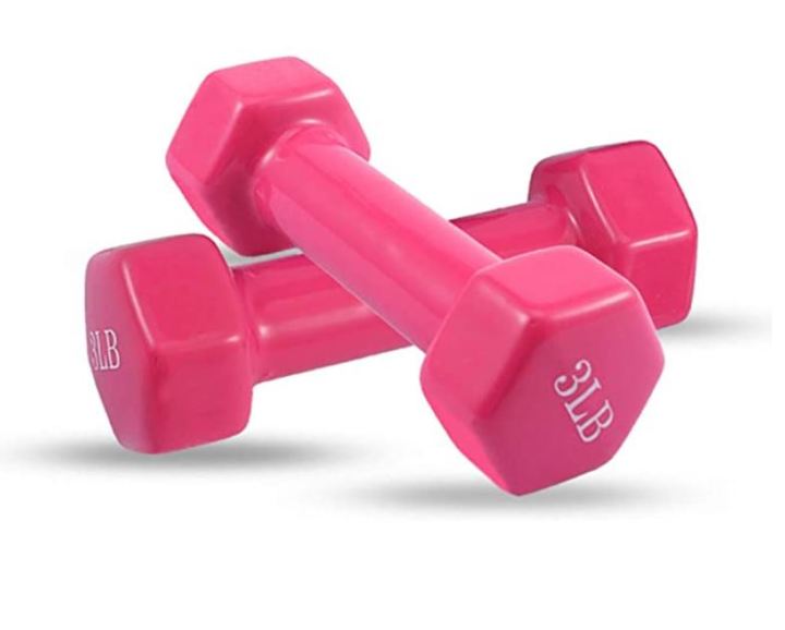 VINYL DUMBBELL 3LBS PAIR | Lazada PH