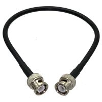 1pcs RG58 BNC Male Plug to BNC Male Plug RF Coaxial Connector Pigtail Jumper Cable New 6inch 5M