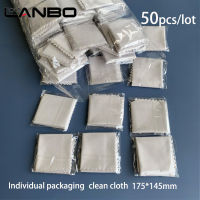 LANBO 50 pcs Black Microfiber Sunglasses Eyewear Pouch Acrylic Fibres wholesale Soft Cloth Bag Glasses Case Eyewear Accessories