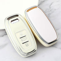 Soft TPU ปกสำหรับ Audi เคสกุญแจรถยนต์ A1 A3 8V A4 B8 B9 S6 A5 A6 C7 A7 A8 Q3 Q5 Q7 S4 S7 S8 R8 TT Smart Key Protect Accessories