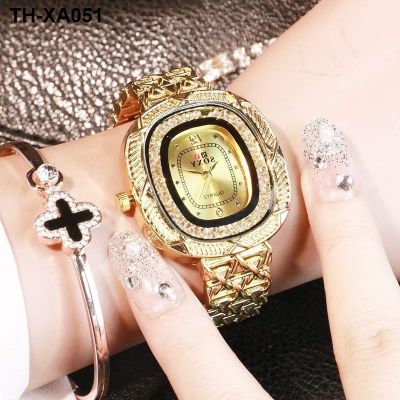 Ins the new golden girls bracelet watches luxury best creative temperament female money quartz wrist watch lady