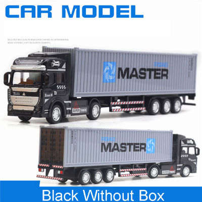 148 Container Transport Truck Model Diecast Vehicle Model Pull Back Body Separation Door Can Be Opened Kids Toy Gift Collection