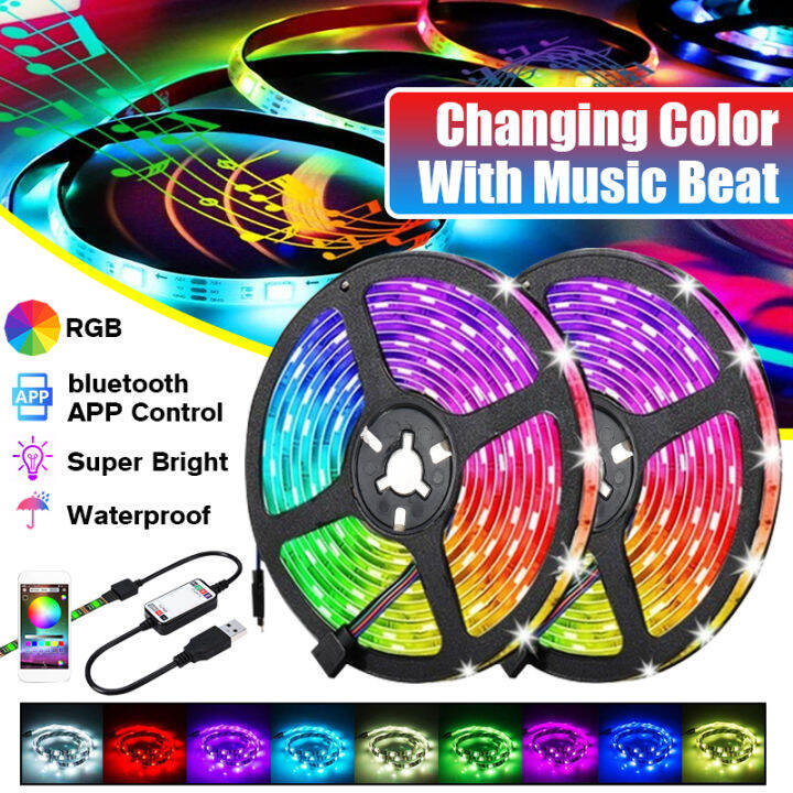 4 in 1 5050RGB LED Strip Lights Smart Home bluetooth Controller Wifi