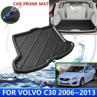 สำหรับ Volvo C30 2006 ~ 2013 2007 2008 2009 2011ฝาหน้าฝาหลังกระโปรงรถแผ่นหุ้มกันรอยเสื่อดินสอเขียนขอบตากันน้ำกันเปื้อนฟลัดสำหรับรถยนต์อุปกรณ์เสริม