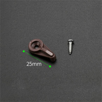 Plastic Glass Panel Retainer Clips For Wall Door With Screws For Fixing Glass Glass Retainer Clips Kit