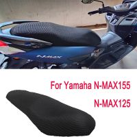 แผ่นครอบที่นั่งฉนวนกันความร้อนความร้อนสำหรับยามาฮ่า N-MAX NMAX 155 125อุปกรณ์ NMAX125 NMAX155เบาะรถจักรยานยนต์