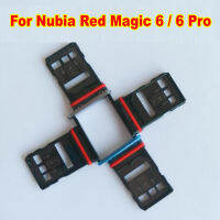 Original Best Sim Card Reader ถาดใส่พอร์ตสำหรับ ZTE Nubia Red Magic 6 / 6 Pro / 6S Pro NX669J โทรศัพท์ Flex Cable-SOPO STORE