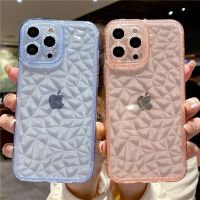 Floveyoo เคส TPU แบบนิ่มลายเพชรระยิบระยับสำหรับ iPhone 13 12 11 Pro Max X XR XS Max 7 8 Plus เคสใส