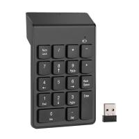 คีย์บอร์ดดิจิตอล18ปุ่มสำหรับแล็ปท็อปแป้นพิมพ์ตัวเลข USB แป้นตัวเลขแบบมีสาย