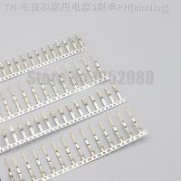 【CW】✶✚  100/200pcs 2.54mm Pitch Dupont  Wire Male Female Metal Terminals Pins Gold Plated