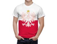 2023 NewPoland ธง3D เสื้อยืดสำหรับผู้ชายแฟชั่นฮิปฮอป O-คอแขนสั้นท็อปส์บทคัดย่อฮาราจูกุผู้ชายเสื้อยืด