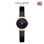 Đồng hồ nữ thanh lịch Lola Rose mặt tròn nhỏ 24mm đá bảo thạch galaxy lấp