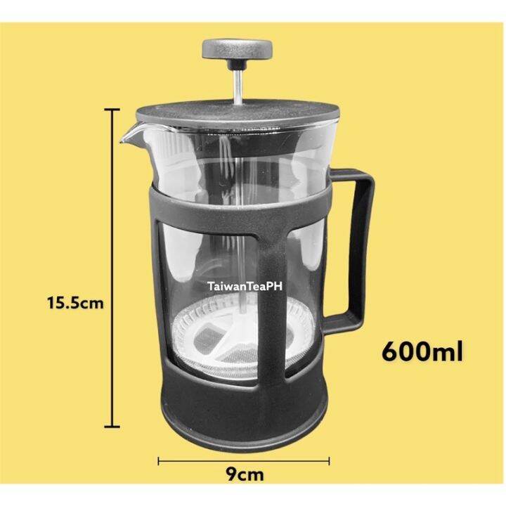 Coffee Press Tea Press French Press 600ml Coffee Brewer Lazada PH