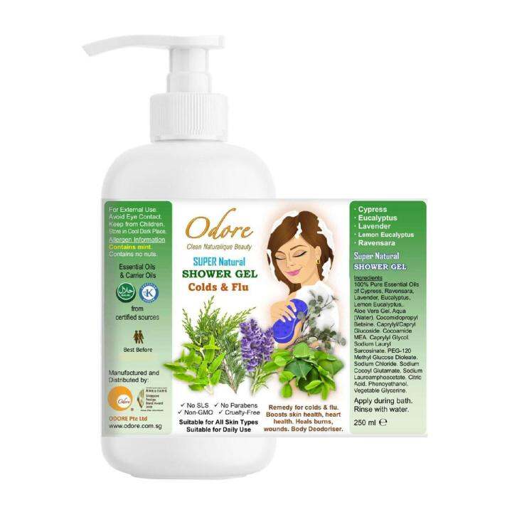 ODORE 250 ML Shower Gel Cold And Flu Lazada Singapore
