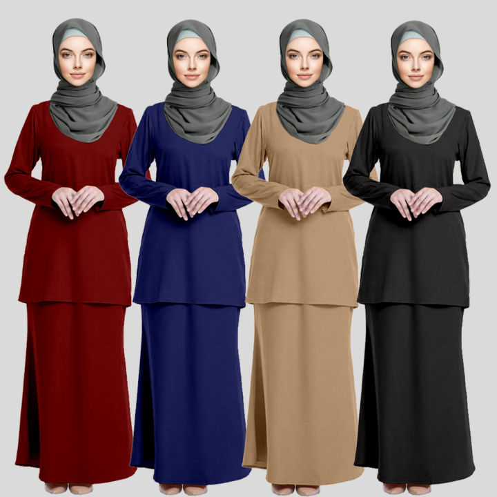 BAJU KURUNG WOMEN. BAJU KURUNG PLAIN PREMIUM . BAJU KURUNG KOSONG ...