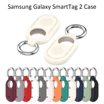 For Samsung Galaxy Smart Tag 2 Case, 2pcs Silicone Protective Case For Smart  Tag 2 With Key Ring For Keys Wallet Luggage