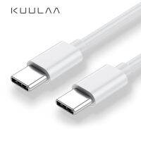 Kuulaa สายเคเบิล Usb ประเภท C ต่อ Usb พลังงาน 60 วัตต์ Pd Qc 4.0 สำหรับ Samsung Galaxy S10 S9 Xiaomi QC7311516