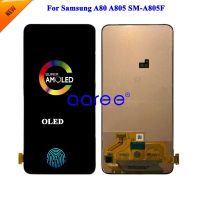 6.7 AMOMLED OLED LCD Screen For Samsung A80 LCD display For Samsung A80 2019 A805F LCD Screen Touch Digitizer Assembly