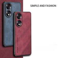 เคส Honor90สำหรับ Honor 90 70 Pro 90Pro Honor70 5G 2023 2022เคสกันกระแทกมือถือหนังผ้าฝ้ายแฟชั่นแบบไม่มีลายนิ้วมือเคสกรอบ TPU แบบนุ่มป้องกันการตกหล่น