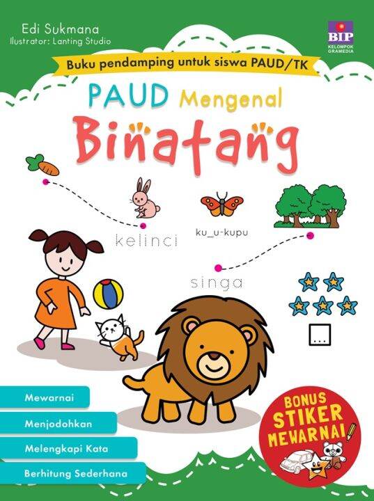 Paud Mengenal Binatang Lazada Indonesia