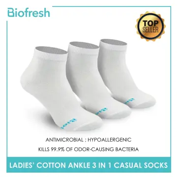 Biofresh Ladies' Antimicrobial Thick Smooth Stretch Shortie