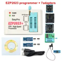 EZP2023+ High-Speed SPI FLASH Programmer Support 24/25/93/95 EEPROM Bios 25T80 Burning Offline Copy