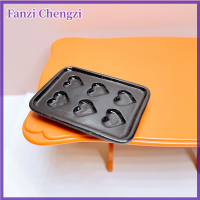 Fanzi ของเล่นจำลองขนาดเล็ก1ชิ้นสำหรับบ้านตุ๊กตาถาดอบของเล่นจำลองขนาดเล็ก