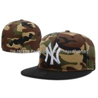 ¤♦ Closed type La Yankees MLB large size flat-rimmed hip-hop wide brimmed baseball cap JTF3