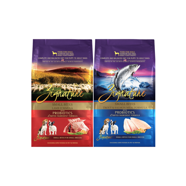 Zignature Small Bites Dog Dry Food 5.66kg (Trout & Salmon / Lamb) Lazada