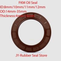 【hot】⊙△○  1Pcs TC/FB/TG4 Framework ID 8mm 10mm 11mm 12mm 14-35mm Thickness 4-10mm Fluoro Rubber Gasket Rings